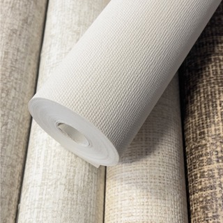 Papel de Parede Textura Alto Relevo Linho Branco Offwhite - Rolo Importado 10 metros x 53cm - Cola Inclusa - 10311 em Oferta na Shopee