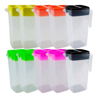 Kit 10 Jarras de Plástico 2 litros - Coloridas em Oferta na Shopee