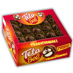 Teta De Nega Chocolate Ao Leite Tetabel 50UN Bel