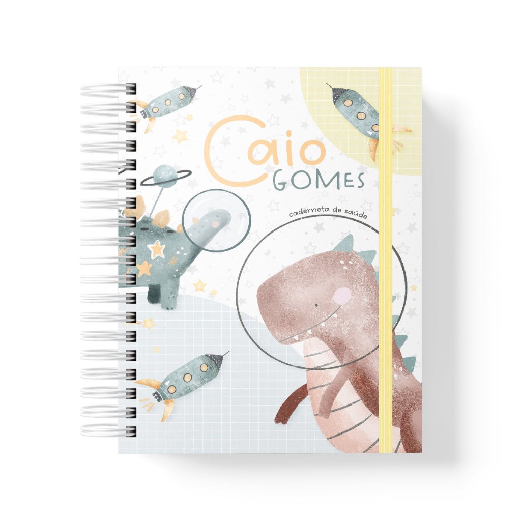 Caderneta de Saúde/Vacinação Capa Dura Personalizada do bebê VÁRIOS TEMAS NOVOS Menino ATUALIZADA