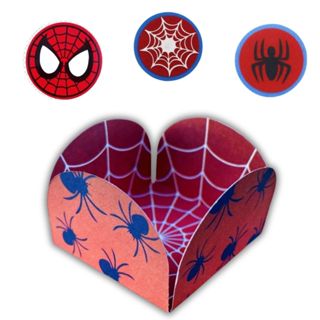 50~300 Forminhas para doces 4 Pétalas Aranha -  (Happy Festas) em Oferta na Shopee