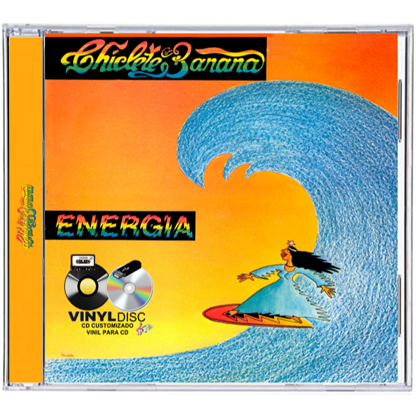 CD CHICLETE COM BANANA - ENERGIA 1982 / EDÇAO VINYL DISC