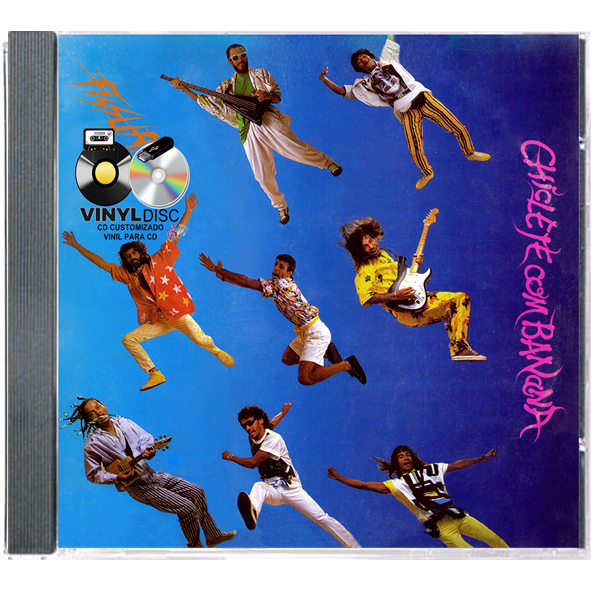 CD CHICLETE COM BANANA - FISSURA 1986 / EDÇAO VINYL DISC
