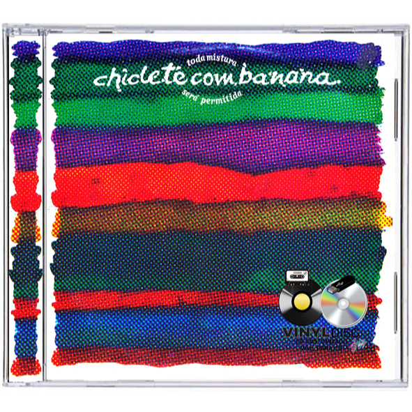 CD CHICLETE COM BANANA - TODA MISTURA SERÁ PERMITIDA 1989 / EDÇAO VINYL DISC
