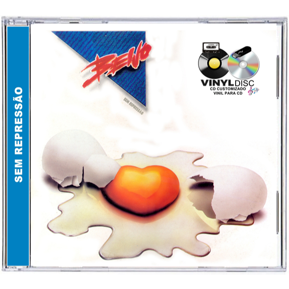 CD BANDA BEIJO - SEM REPRESSÃO 1989 / EDÇAO VINYL DISC