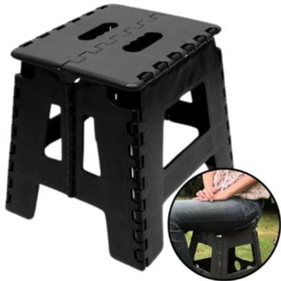 Banco Banqueta Dobrável Plastico Cadeira Camping Pesca em Oferta na Shopee
