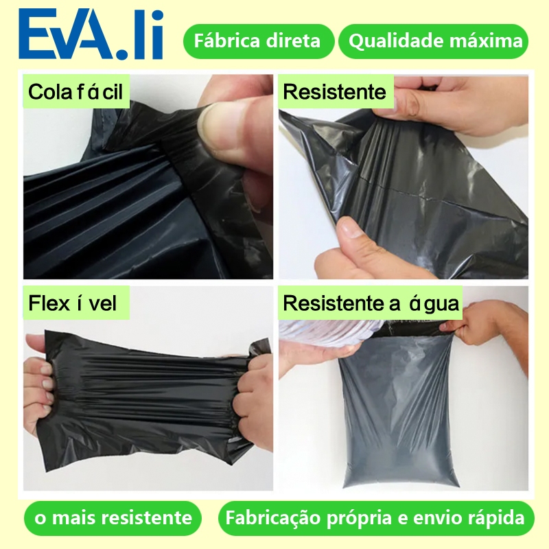 Kit 200 Segurança Plástico cinza 19x25 / 20x30 / 20X40 / 25x30 / 26x36 / 32x40  / 36x40 / 40x40  Envelope Segurança
