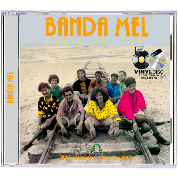 CD BANDA MEL - FORÇA INTERIOR 1987 / EDÇAO VINYL DISC