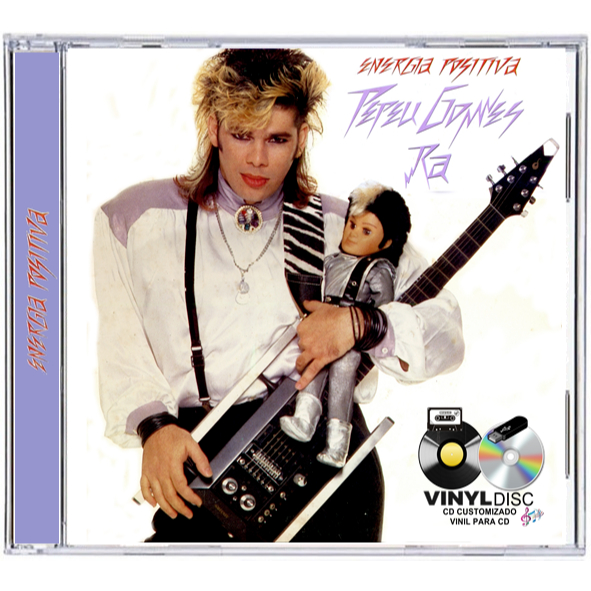 CD PEPEU GOMES - ENERGIA POSITIVA 1985 / EDÇAO VINYL DISC