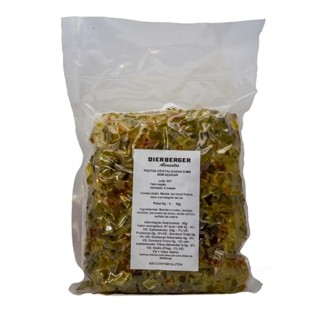 Fruta Cristalizada Sem Açúcar marca Dierberguer em Oferta na Shopee