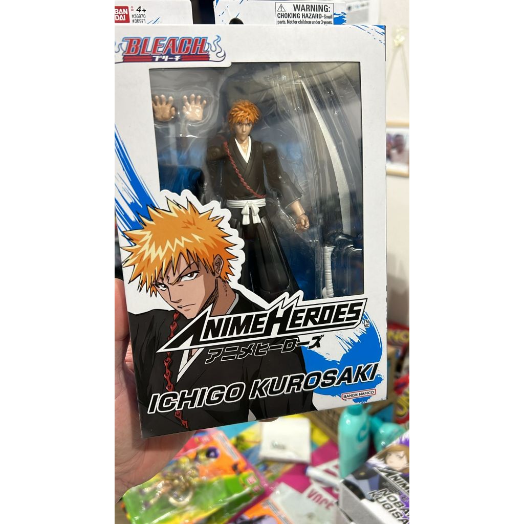 NARUTO DRAGONBALL JUJUTSU KAISEN BLEACH 12 CM ARTICULADO ICHIGO ANIME CORINGA
