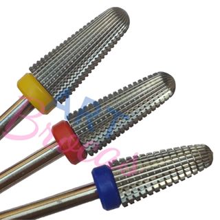 Broca de tungstenio conica para unhas acabamento manutenção corte reto corta para os dois lados canhota em Oferta na Shopee