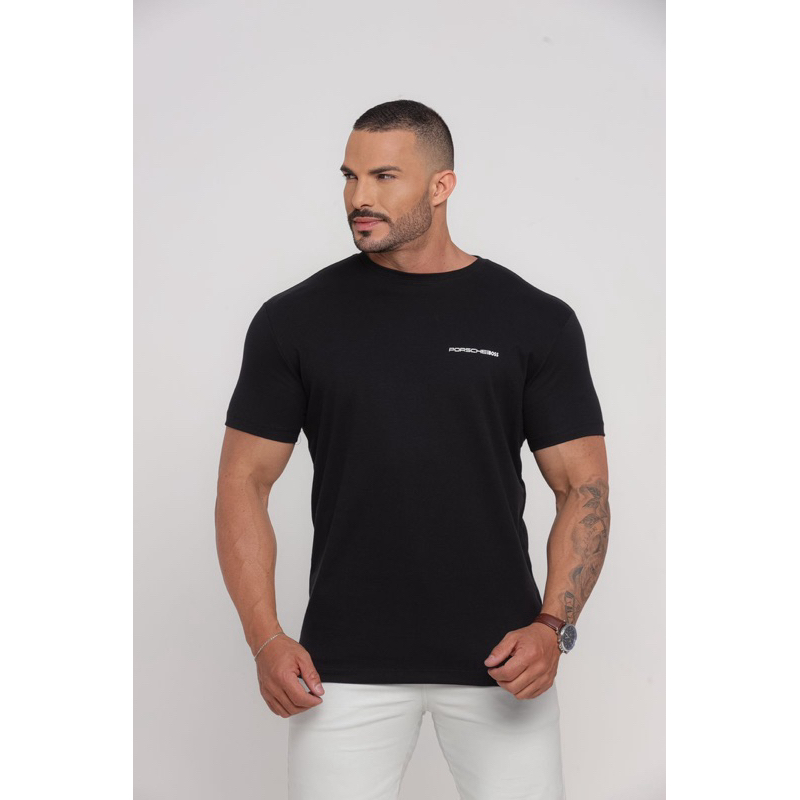 Camiseta 100% Algodão No Fio 50.1 Básicas em Oferta na Shopee