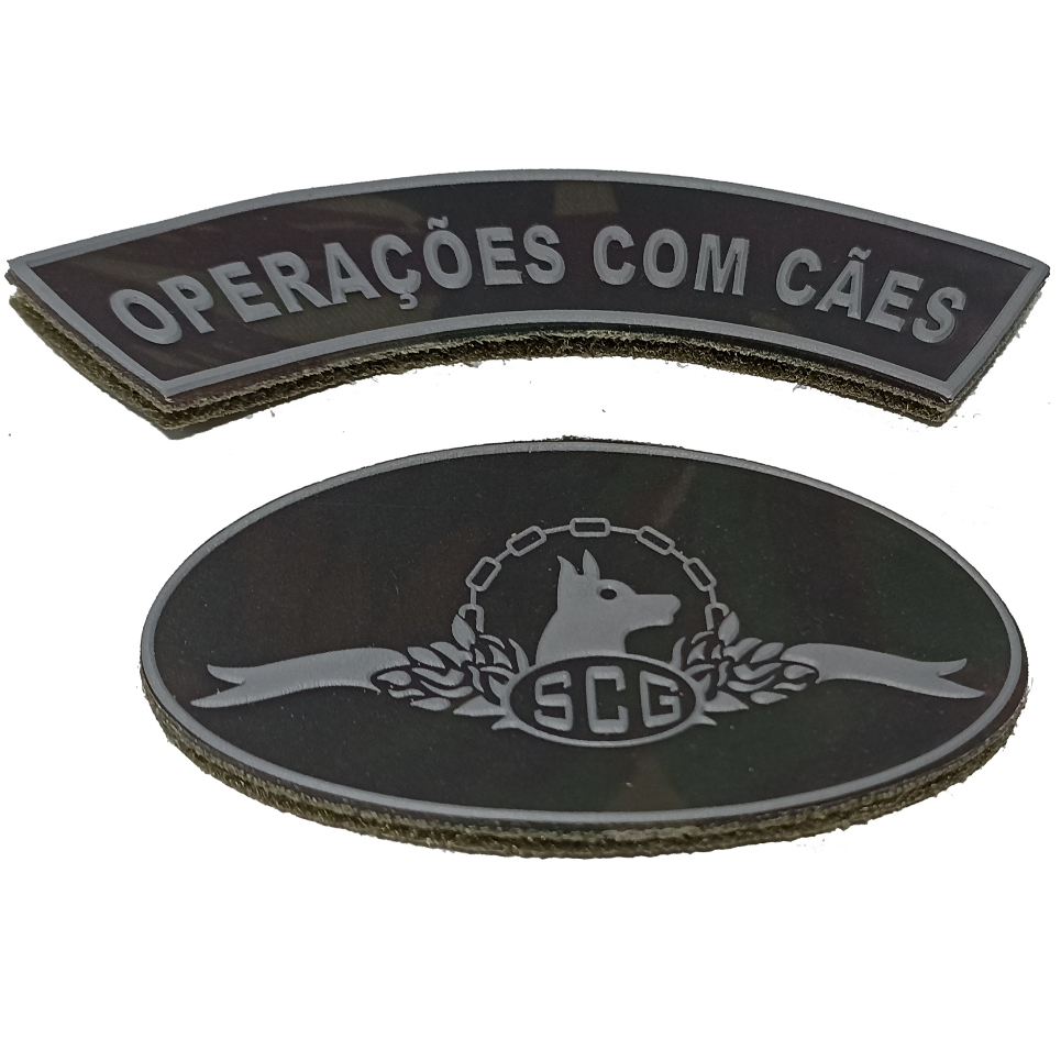 Emborrachado Manicaca Elipse Operações com cães Patch