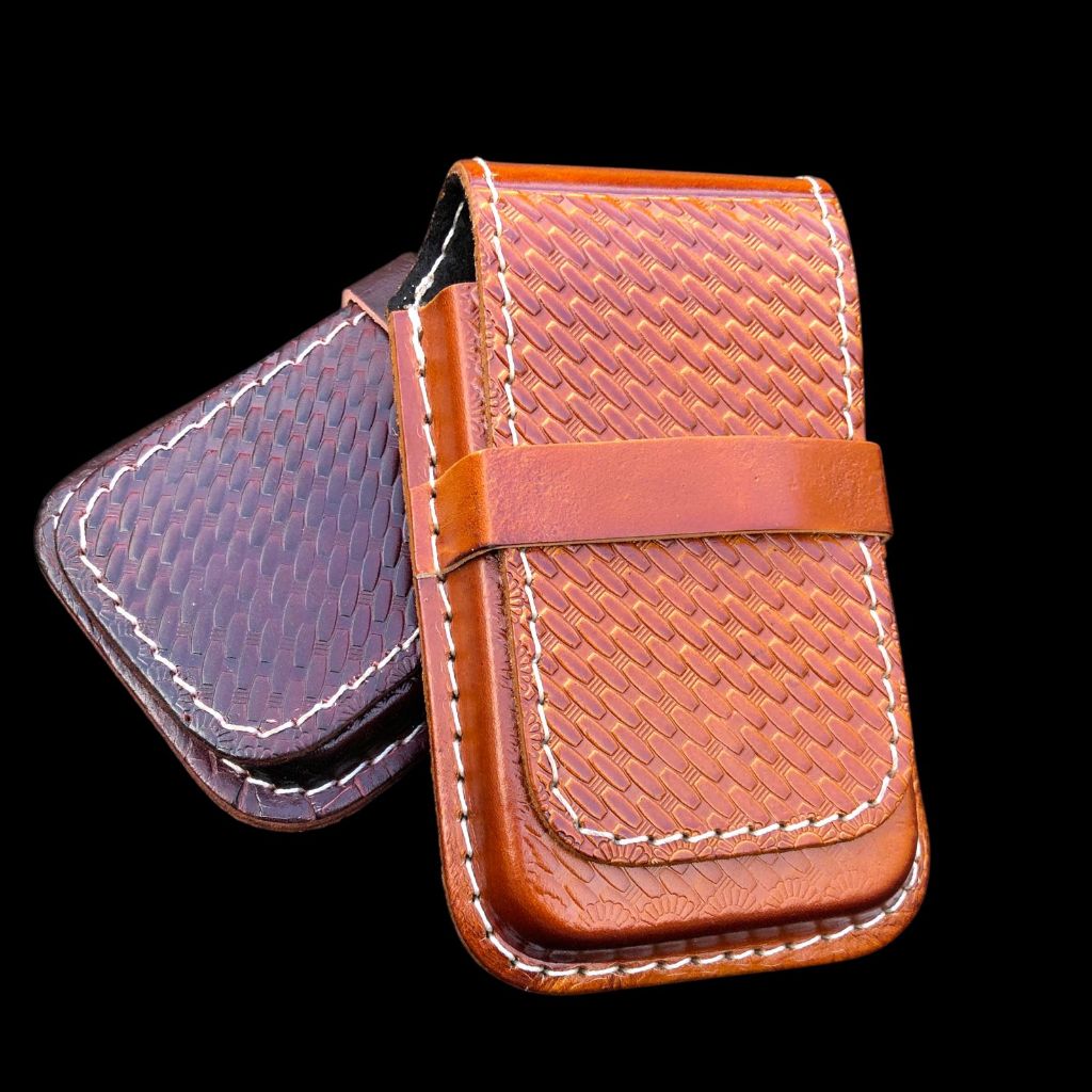 Capa Celular de Couro Tradicional Legítima Bainha Protetora Reforçada Promocional em Oferta na Shopee