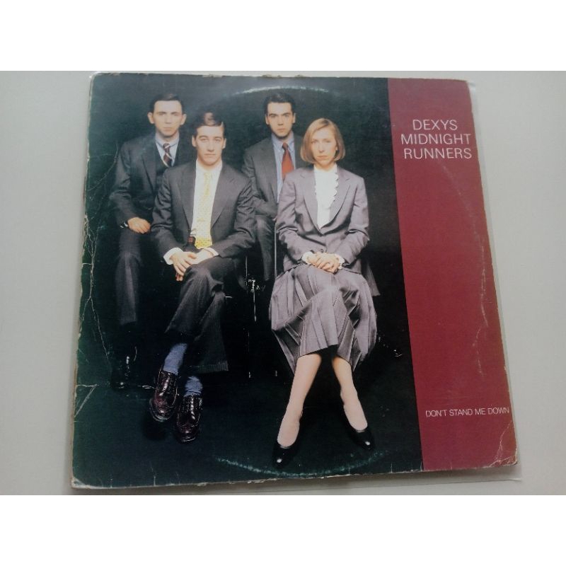 LP dexys midnight runners don't stand me down com encarte vinil ótimo capa com muitas marcas