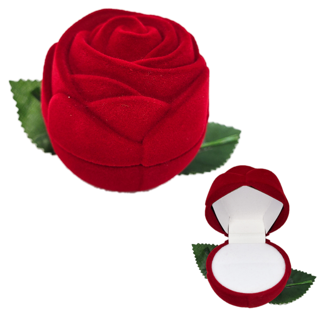 Caixa de Aliança Flor - Comprar com Melhor Preço em Anéis