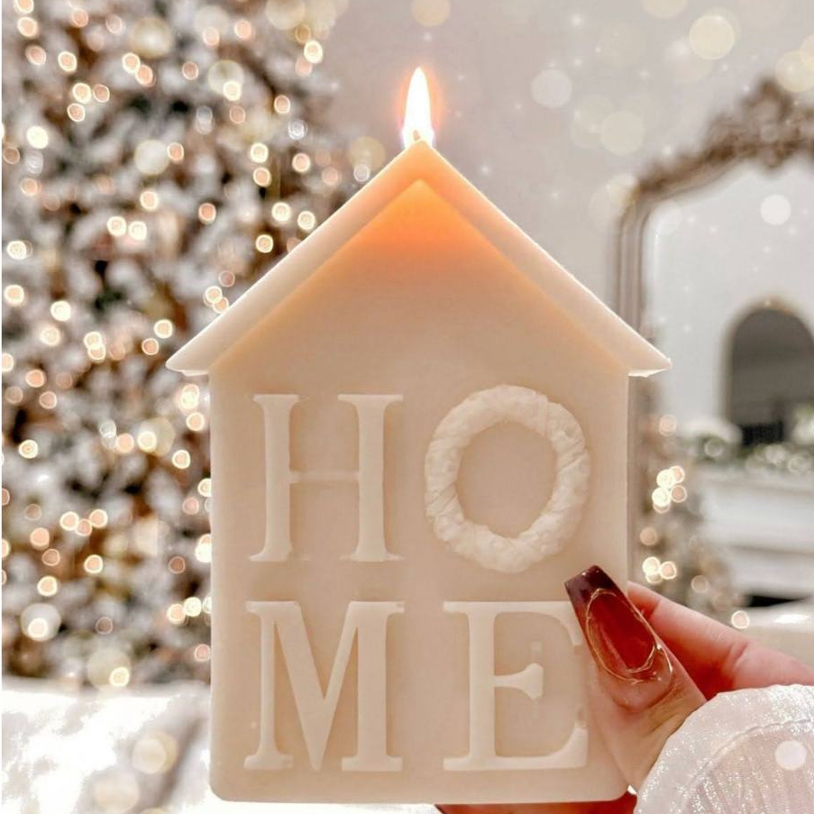 Vela Natalina Home Aromática Decoração Casa Velas De Natal Perfumada