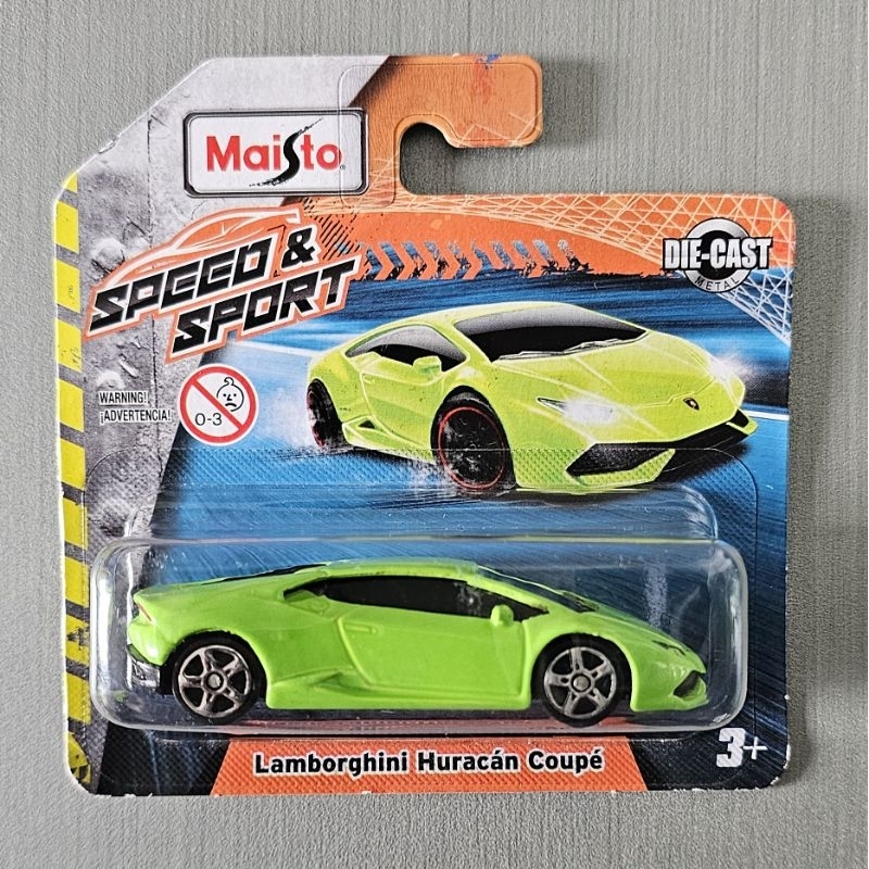 Maisto, Lamborghini Huracan Coupe LP 610-4, Verde, Fresh Metal, escala 1/64