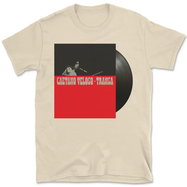 Camiseta Vintage Unissex Caetano Veloso Transa C1145