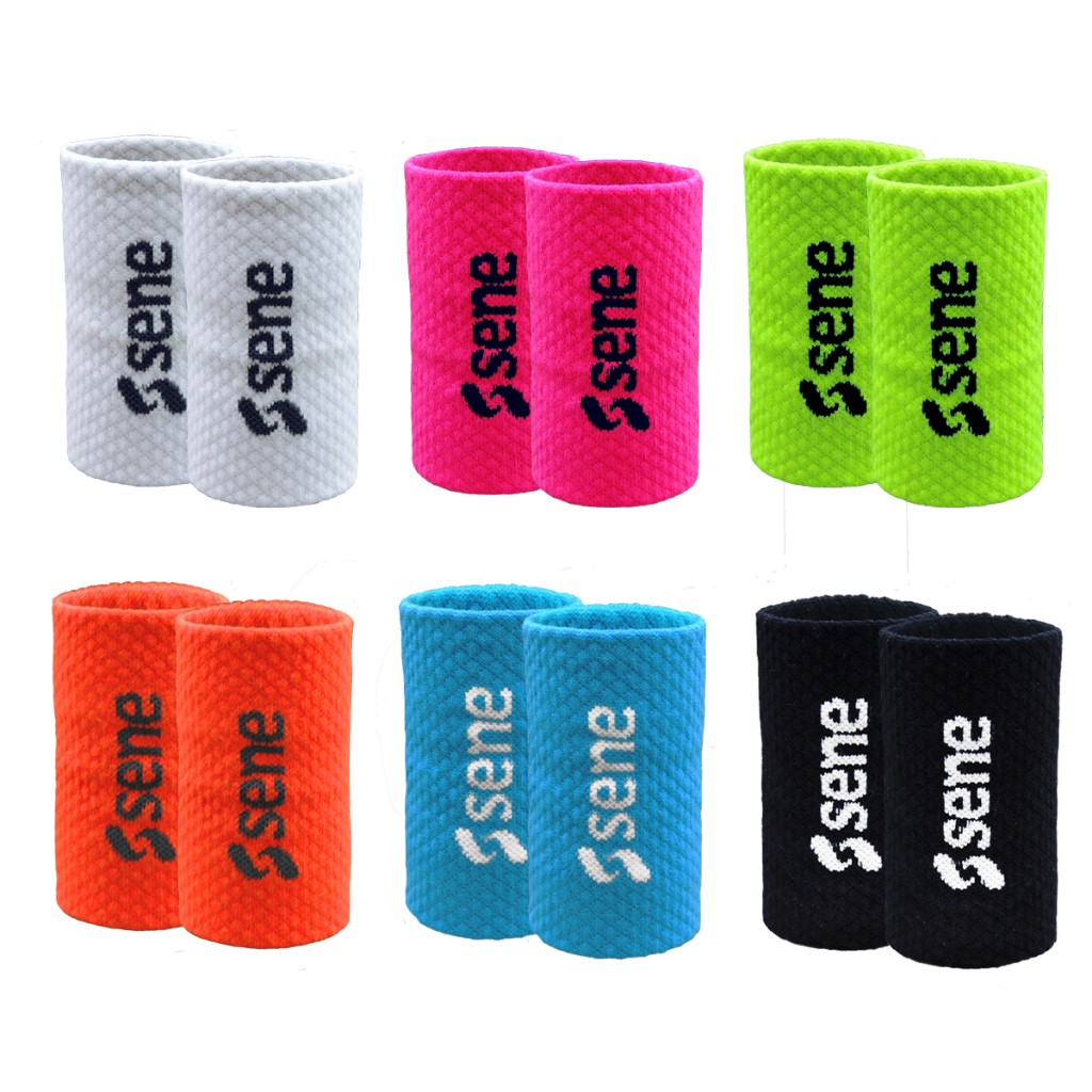 Munhequeira Seca Suor Sene Esportiva Crossfit Beach Tennis