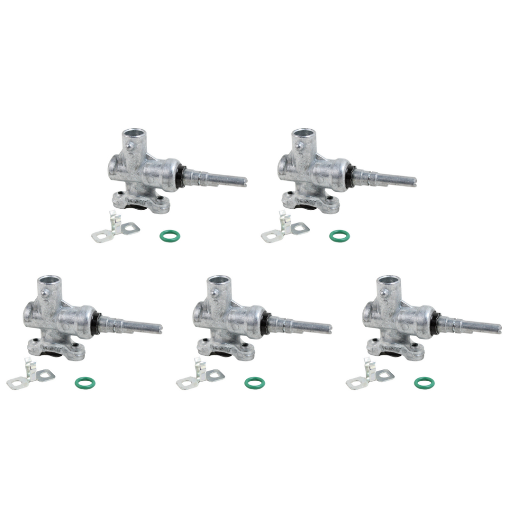 Kit 5 Registro Ramal Boca Fogão Cooktop Chamalux Original