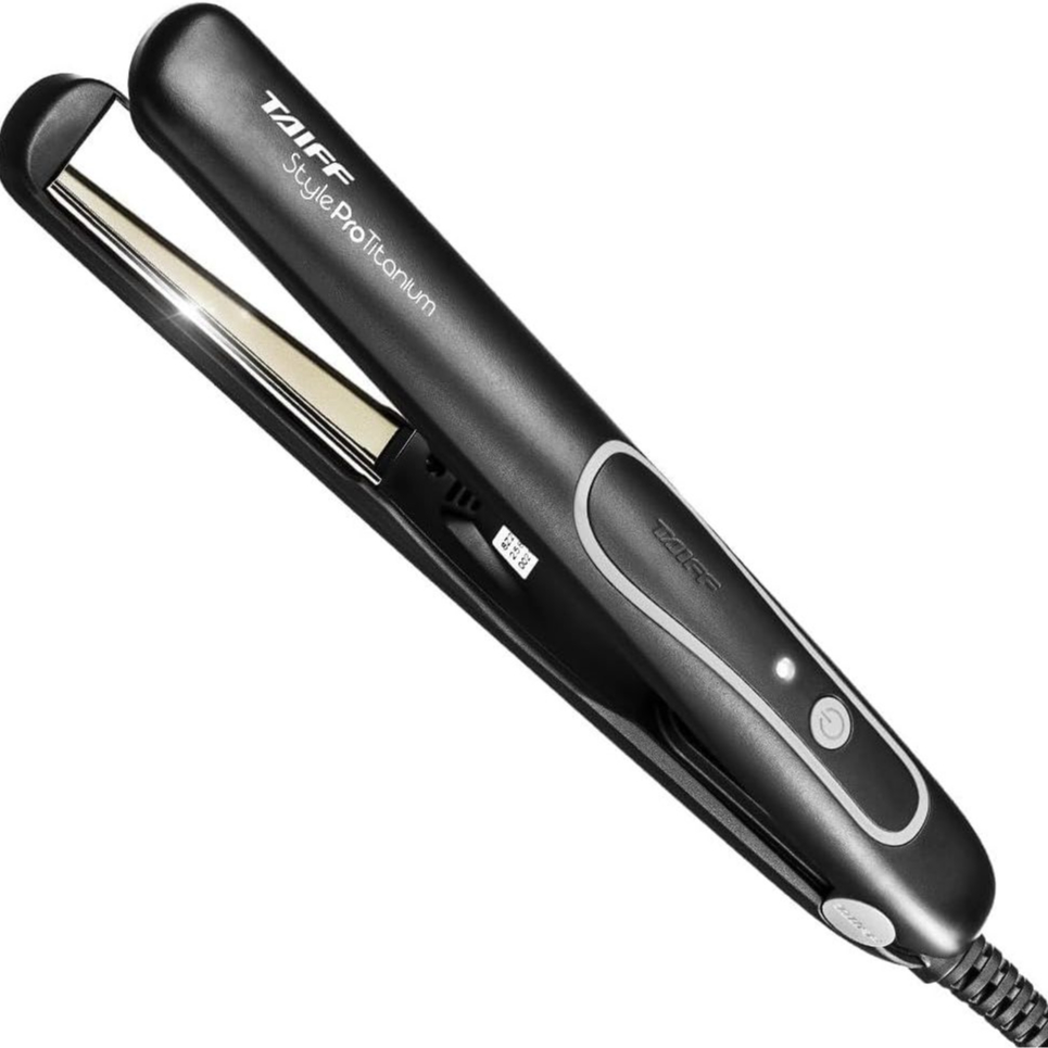 Prancha De Cabelo Taiff Style Pro Titanium Chapinha Bivolt Preta