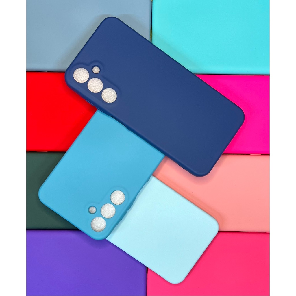 Kit capa + película de vidro 3D Samsung Galaxy A16 Ou apenas capinha  silicone Aveludado em Oferta na Shopee