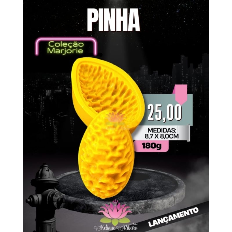 FRISADOR EM RESINA PINHA