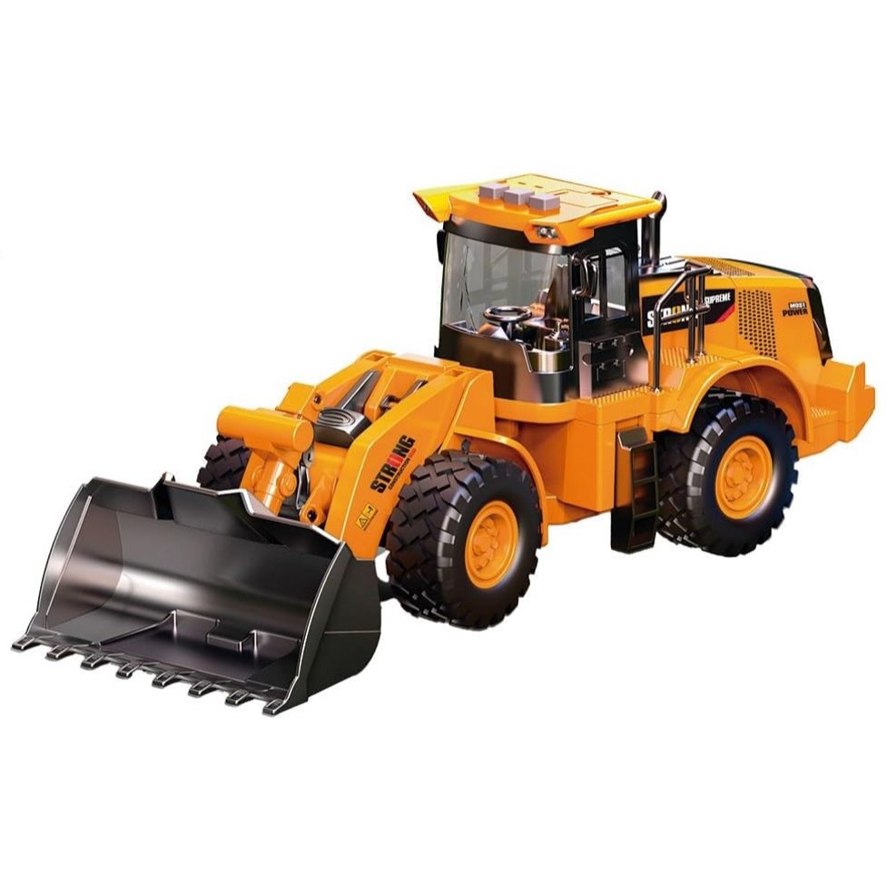 Trator Retroescavadeira Infantil Luz e Som - Zippy Toys em Oferta na Shopee