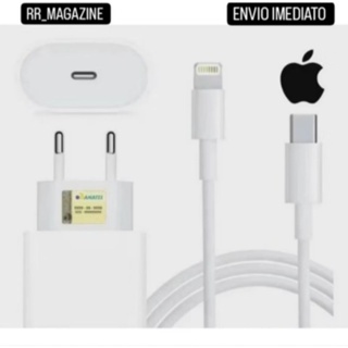 Carregador iPhone Original Completo Turbo 20w iPhone 7 8 11 12 13 14 Promax X Xr Xs em Oferta na Shopee
