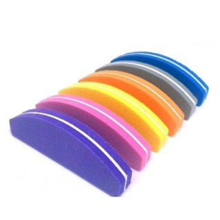 Kit de 20 Mini Lixas Buffer Bumerangue Colorido para Fechar Poros - Melhore suas Unhas com Estilo em Oferta na Shopee