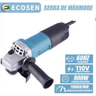 Esmerilhadeira Lixadeira Angular 900w 115mm 4.1/2 11000rpm Ecosen em Oferta na Shopee