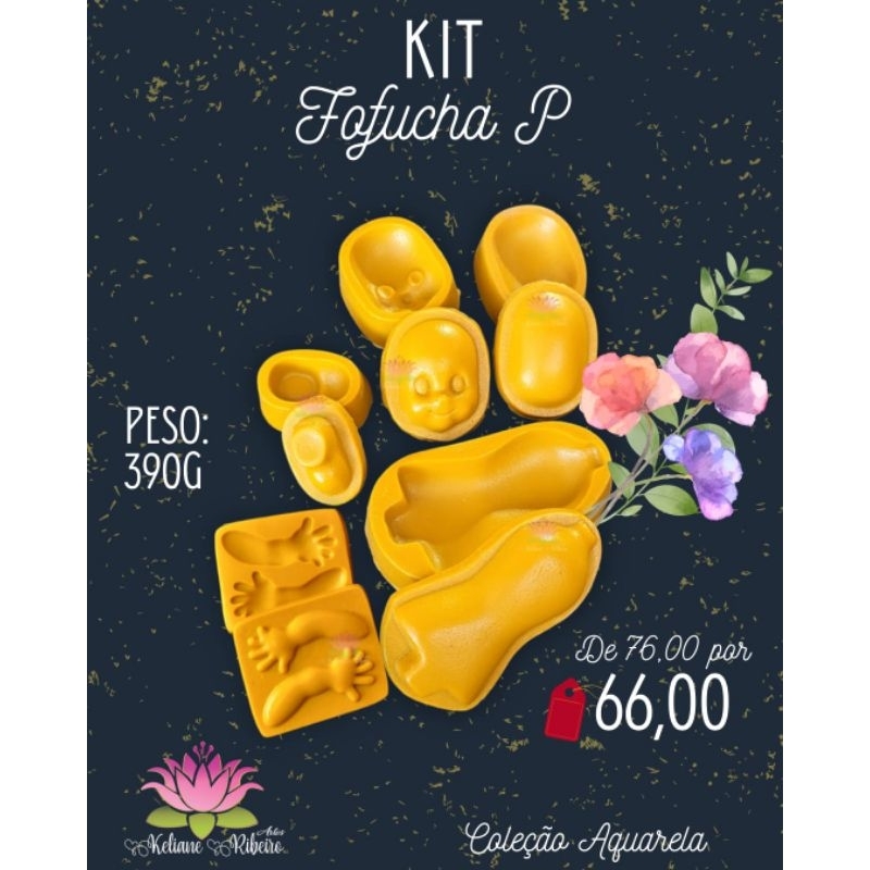 FRISADOR EM RESINA KIT FOFUCHA P