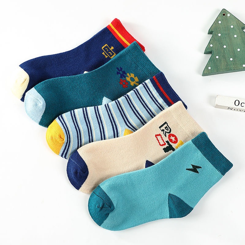 Kit 6 ou 12 Pares Meias Bebê e Infantil Menino Masculino Com Estampa Cor Sortidos em Oferta na Shopee