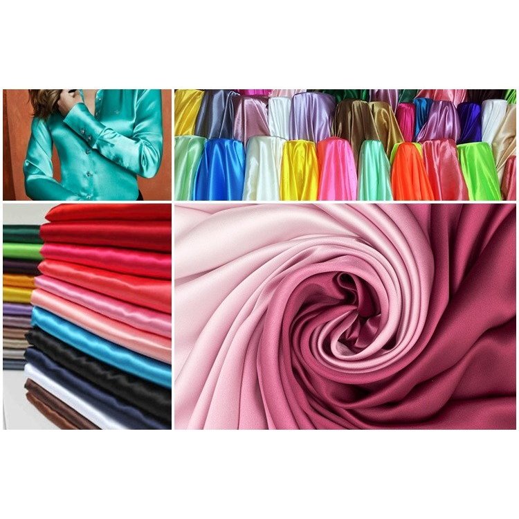 10 metros de Tecido Cetim Liso Sem Elastano - PREÇO DE ATACADO