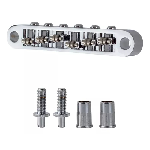 Ponte Guitarra Les Paul Tune- O-matic Com Roler Sung il BM025 Cromada