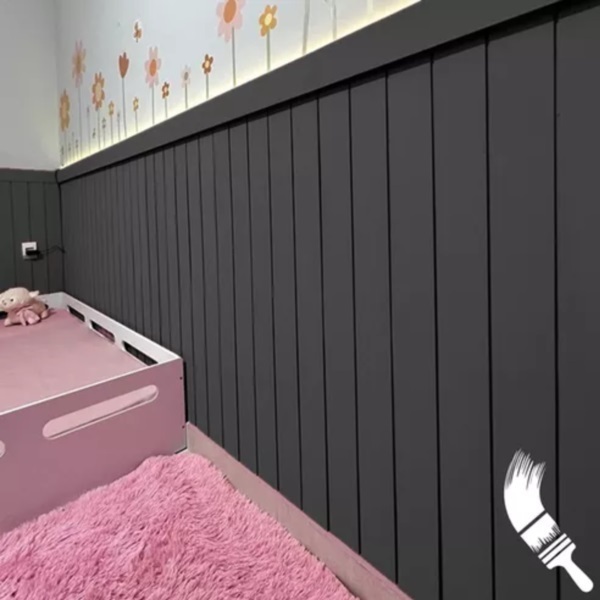 Kit 20 Ripas Placa Revestimento Shiplap Mdf CRU 3mm Decorativa