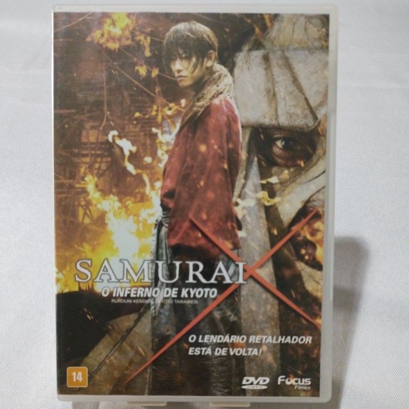 DVD SAMURAI : O INFERNO DE KYOTO USADO DUBLADO ORIGINAL 29