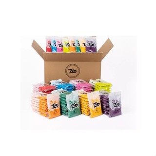 Pó Colorido Zim - 200 Un. De 50g | Festa Holi | Tinta Em Pó em Oferta na Shopee