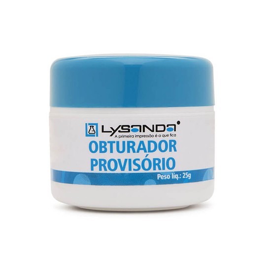 Massa Curativo Obturador Provisório Tampa Buraco Dente 25gr