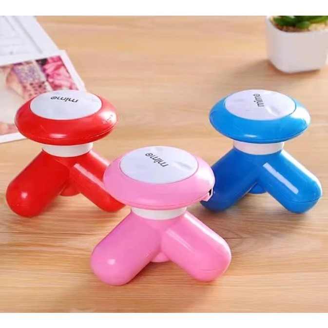 Mini Massageador Mimo Massager Portátil Usb Tomada Pilha 9342