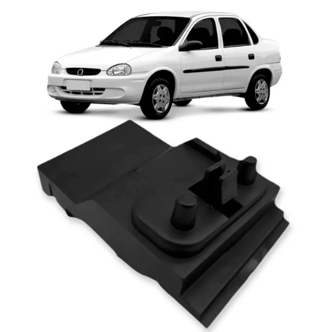 Suporte Guia de Para-choque Dianteiro - GM Corsa após 2000 - Lado Direito - 287108