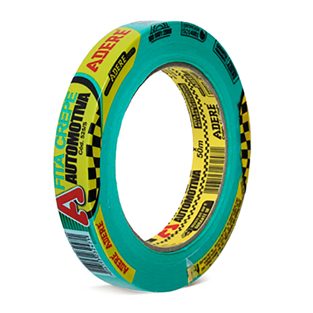 Fita Crepe Automotiva Verde 18mmX50mm Adere
