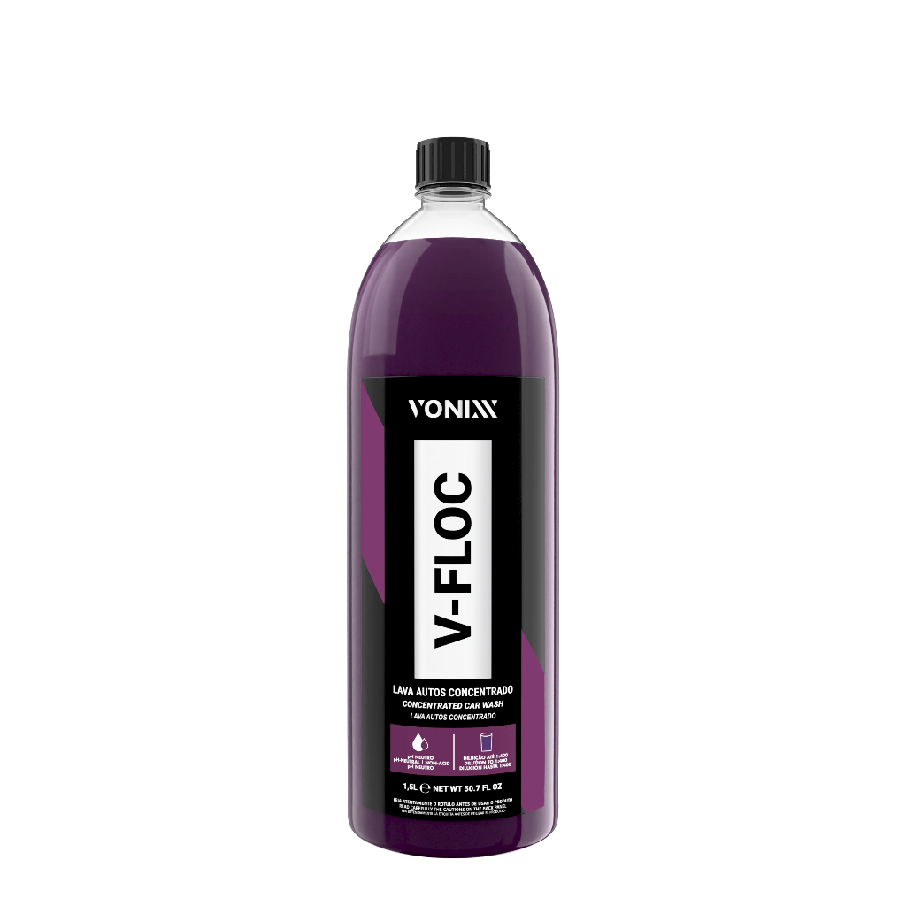 V-FLOC 1,5L VONIXX SHAMPOO LAVA AUTOS PH NEUTRO CONCENTRADO AUTOMOTIVO ALTA PERFORMANCE  1,5L em Oferta na Shopee