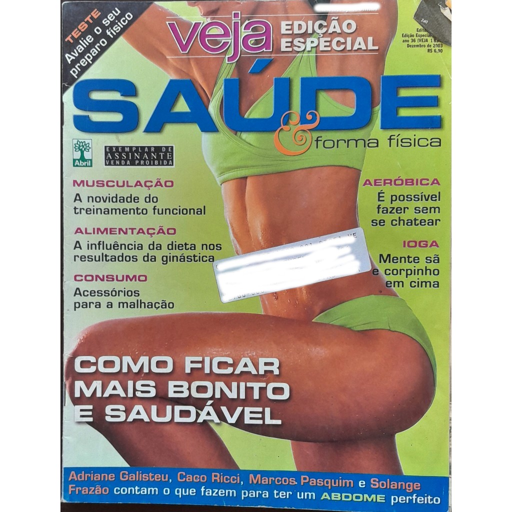 Revista Veja Saúde & Forma Física Edição Especial Nº 29