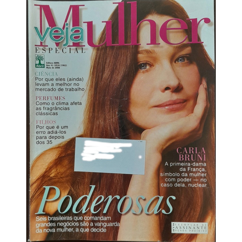 Revista Veja Especial Mulher Maio de 2008