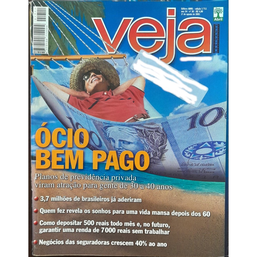 Revista Veja Nº 1711 1 de Agosto 2001