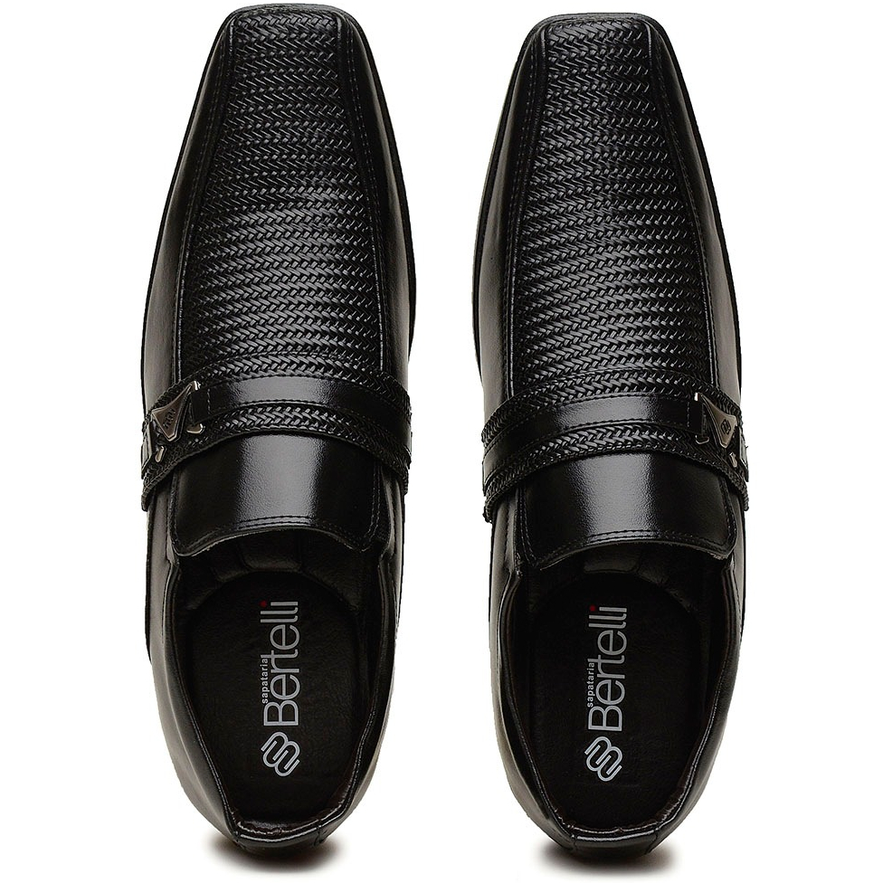 Sapato social Bertelli masculino elegante bico fino promoção