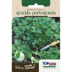 Semente Salsa Graúda Portuguesa Topseed 1 Envelope